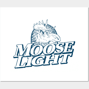 moose light Posters and Art